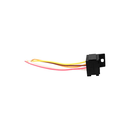 PORTA RELAY 4-5 PATAS CON BASE 5 CABLES