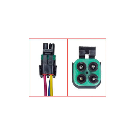 CONECTOR TPS BLAZER CHEYENE OXIGENO RENAULT 4C