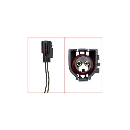 CONECTOR  ELECTROVENTILADOR FIESTA KA TEMPERATURA V.W  43-C-1034