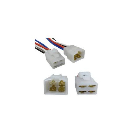CONECTOR DE 4 VIAS 43-CO-4V HEMBRA Y MACHO