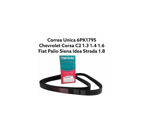CORREA UNICA 6PK1795  CORSA...