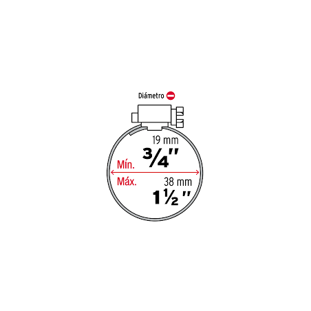 ABRAZADERA 3/4 A 1 1/2 AB-16 44237