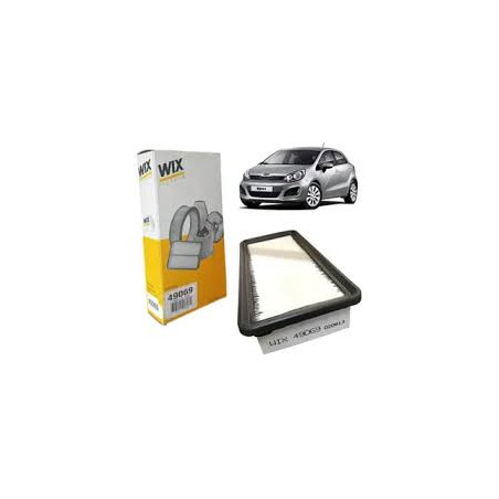 FILTRO DE AIRE HYUNDAI ACCENT KIA RIO 06-09 WIX 49069