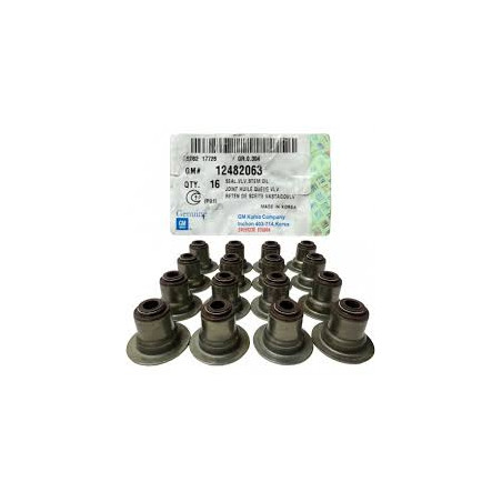 GOMAS DE VALVULA MOTOR 5.3 VORTEC SILVERADO TAHOE AVALANCHE CHEYENNE PAQ. 16 UNID SS-9292-16
