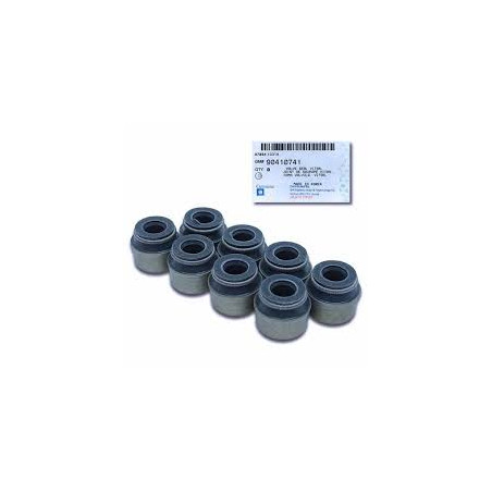 GOMAS DE VALVULA RIO STYLUS 1.5 1.6  PAQ. 8 UNID