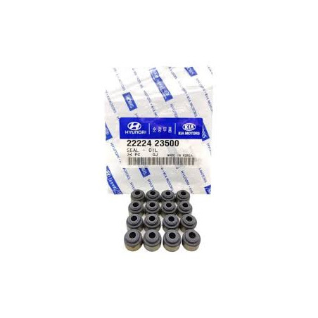 GOMAS DE VALVULA PAQ.16 UNID GETZ ELANTRA TUCSON SANTA FE TIBURON  ATOS SS-8703-16