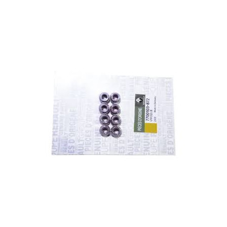 GOMAS DE VALVULA RENAULT SYMBOL KANGOO ENERGY 8 V. PAQ. 8 UNID