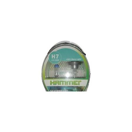 BOMBILLO H7 12V SILVER BRIGHT DUO