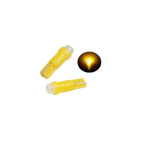 BOMBILLO LED PARA TABLERO AMARILLO T5 12V