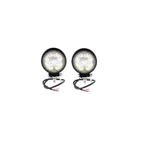 FARO LED 27W REDONDO 9 LED 4CIR-0101