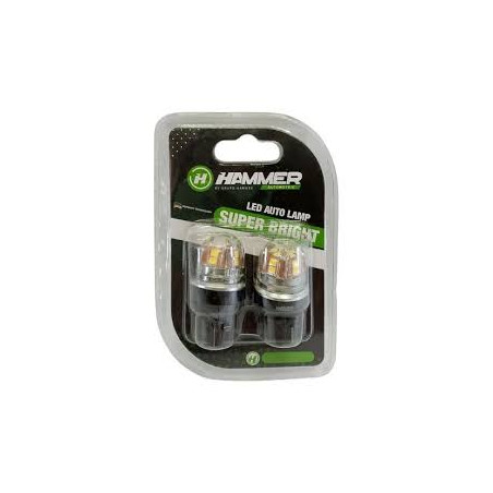 BOMBILLO LED 1 CONTACTO AMARILLO CANBUS