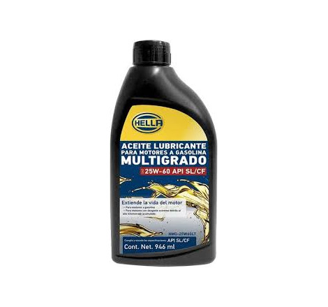 ACEITE MINERAL SL-25W60 HELLA