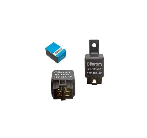 RELAY 4 PATAS 12V 40A...