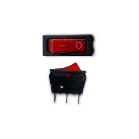 SWITCH TABLERO ROJO 20 A 3 CABLES