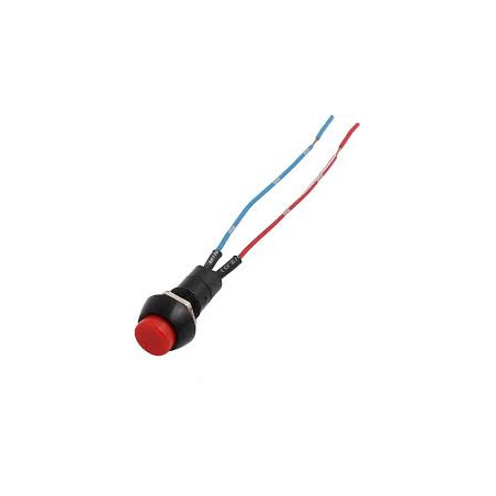 BOTON PULSADOR 2 CABLES
