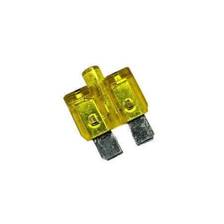 FUSIBLE LATO 20A CON LED AMARILLO