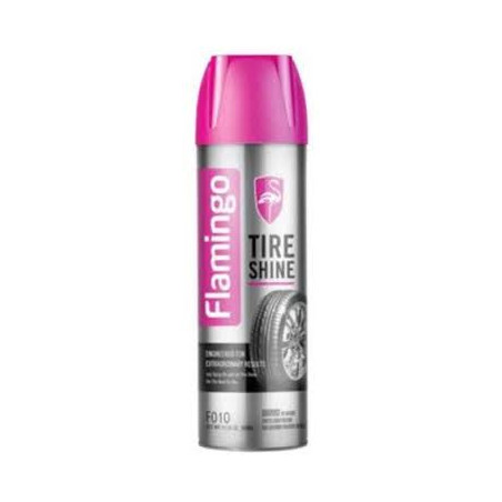 SPRAY ABRILLANTADOR DE CAUCHOS FLAMINGO 500ML