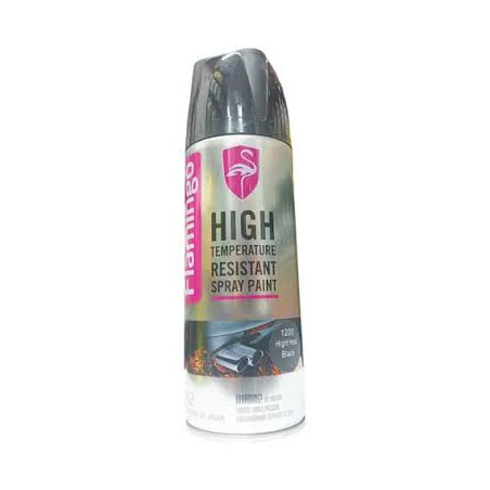 SPRAY NEGRO ALTA TEMPERATURA FLAMINGO