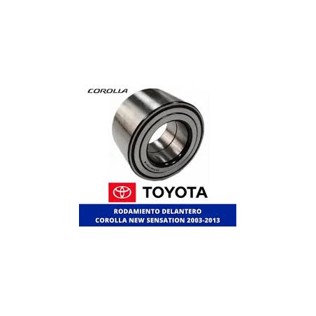 RODAMIENTO DELANTERO TOYOTA COROLLA NEW SENSATION 40X74X42
