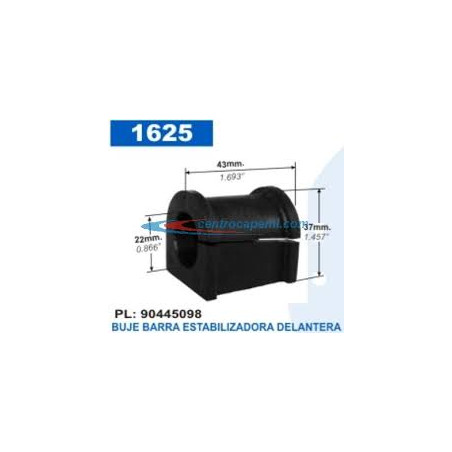 BUJE DE BARRA ESTABILIZADORA CORSA
